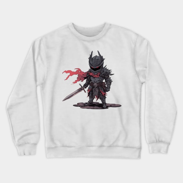 dark soul Crewneck Sweatshirt by skatermoment